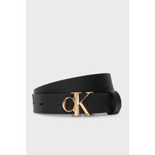 Calvin Klein Logolu Kemer LV04F7060GYIH Bayan Kemer LV04F7060G Yıh