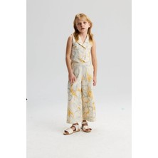 Nk Kız Çocuk Clara Yelek 4-8 Yaş Krem