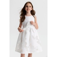Nk Kız Çocuk Wendy Elbise 8-14 Yaş Beyaz