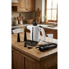 Premier Psc 138 Portatif 4 Bar Basınçlı Buharlı Temizleyici 1050W Yüksek Güç & Zengin Aksesuar Seti