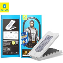 Blueo Anti-Peep Privacy  Göz Yormayan Uygulama Aparatlı Hayalet Cam Ekran Koruyucu
