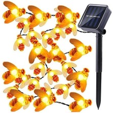 Powermaster PM-29075 Solar Arı Figürlü 5m Dekoratif LED Aydınlatma Animasyonlu Bahçe Lambası