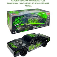 Dağtaş Kırtasiye Vardem Siyah Canavar S8206 Uzaktan Kumandalı Araba – 2.4ghz Şarjlı, 1:10 Hızlı Canavar