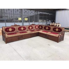 Ottoman Ahşap Sedir Şark Odası Model 6