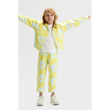 Nk Kız Çocuk Summer Pantolon 4-8 Yaş Sarı