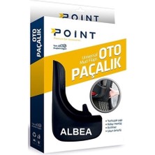 Otohousse Fiat Albea Paçalık Tozluk Çamurluk Siyah 2'li