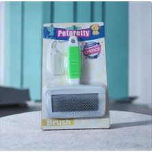 Ince Fırçalı Kedi ve Köpek Tarağı