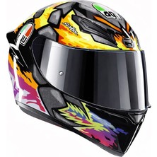 Agv K1 S Bezzecchi Kapalı Kask-Gri Vizör