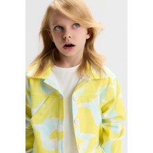 Nk Kız Çocuk Summer Ceket 4-8 Yaş Sarı