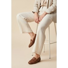 İskarpin Femi 727 Kadın Deri Delikli Babet