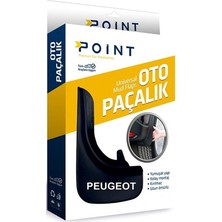 Otohousse Peugeot Paçalık Tozluk Çamurluk Universal Siyah 2'li