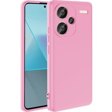 Gaappy Soft Serisi Xiaomi Redmi Note 13 Pro Plus 5g Pembe Kılıf