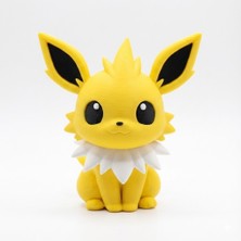 Elektrik Temalı Sevimli Sarı Figür – Koleksiyonluk Dekoratif Masa Üstü Biblo