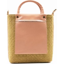 Aron Atelier Valentina Ekose Detay Kadın El Çantası ve Omuz Çantası