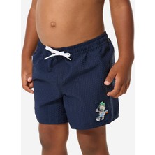 Decathlon Çocuk Kısa Deniz Şortu - Lacivert - 100