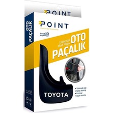 Otohousse Toyota Paçalık Tozluk Çamurluk Universal Siyah 2'li