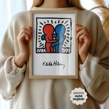 Persona Istanbul Keith Haring "sınır Tanımayan Sevgi" - Renkli Birlik (Çerçevesiz)