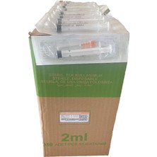 Berika (2cc-3/p) 25G Contalı Turuncu Aşı Enjektör 350 Adet