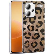Gaappy Qep Xiaomi Redmi Note 13 Pro Plus 5g Gold Leopar Kılıf