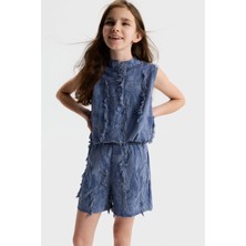 Nk Kız Çocuk Jülide Yelek 8-14 Yaş Indigo