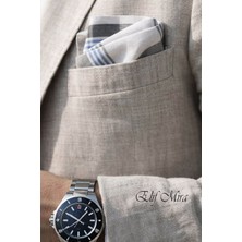 Hepsine Rakip 12 Li Erkek Cep Yaka Mendil Seti Pamuklu 30X30 cm Mirşah