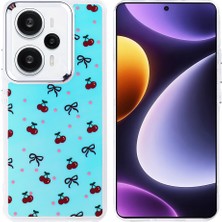 Gaappy Dahra Serisi Xiaomi Redmi Note 13 Pro 4g Kiraz Kılıf