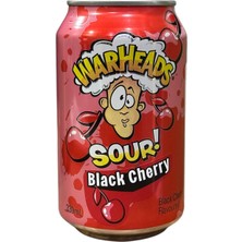Warheads Sour Black Cherry Soda 330 ml *3'lü