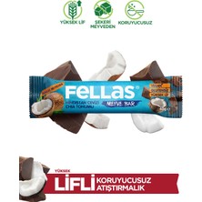 Fellas Meyve Bar - Hindistan Cevizli ve Chialı (40 g) x 12 Adet