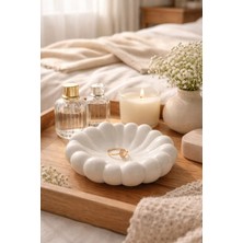 Akanart Vernikli Beton Takı ve Yüzük Tabağı – Anahtarlık