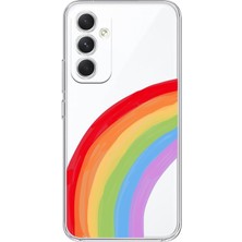 Manitoba Samsung Galaxy M14 Uyumlu Baskılı Yumuşak Silikon Şeffaf Telefon Kılıfı