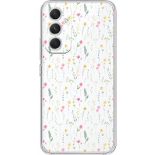 Manitoba Samsung Galaxy M14 Uyumlu Baskılı Yumuşak Silikon Şeffaf Telefon Kılıfı