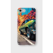 Lelia iPhone 7/8/se Uyumlu Baskılı Şeffaf Telefon Kılıfı | Koleksiyon: Turboline Streetworks