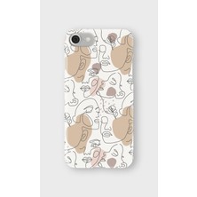 Lelia iPhone 6/6s Uyumlu Baskılı Şeffaf Telefon Kılıfı | Koleksiyon: Oneline Essence