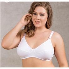 Kadın Pamuklu Balensiz Desteksiz Toparlayıcı Klasik Sütyen (Anıl 0512)