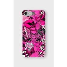 Lelia iPhone 6/6s Uyumlu Baskılı Şeffaf Telefon Kılıfı | Koleksiyon: Chromatica Aura