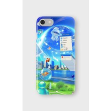 Lelia iPhone 6/6s Uyumlu Baskılı Şeffaf Telefon Kılıfı | Koleksiyon: Aeroglass Mirage