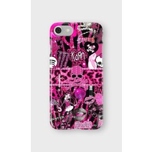 Lelia iPhone 6/6s Uyumlu Baskılı Şeffaf Telefon Kılıfı | Koleksiyon: Chromatica Aura