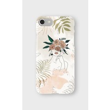 Lelia iPhone 6/6s Uyumlu Baskılı Şeffaf Telefon Kılıfı | Koleksiyon: Oneline Essence