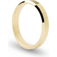 GEBZE TAKI 14 Ayar Ince Flat Model Alyans