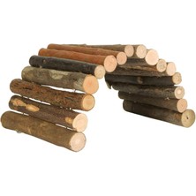 Hepta Collection Kemirgen Natürel Ahşap Köprü, 28X17CM