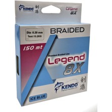 Kendo Legend X8 150M Ice Blue Örgü Ip 0,25 mm