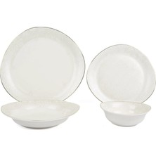 Mikasa Moor Pearl Mist Yemek Takımı 24PRÇ