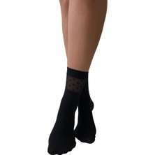 Suwen Tul Soket Çorap Siyah Standart