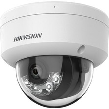 Hsc Bilişim Hikvision DS-2CD1121G2-LIUF 2mpix, 2,8mm Lens, H265+, Hybrid Light, 20MT Gece Görüşü, Poe, Mikrofo