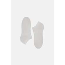 Suwen Butterfly Patik Çorap Ekru Standart