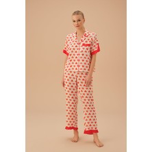 Suwen Heart Maskülen Pijama Takımı