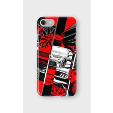 Lelia iPhone 6/6s Uyumlu Baskılı Şeffaf Telefon Kılıfı | Koleksiyon: Turboline Streetworks