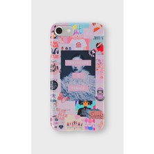 Lelia iPhone 7/8/se Uyumlu Baskılı Şeffaf Telefon Kılıfı | Koleksiyon: Queenmode Femme
