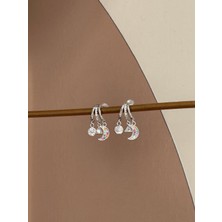 Lavanderopa Renkli Gümüş Çelik Küpe