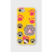 Lelia iPhone 7/8/se Uyumlu Baskılı Şeffaf Telefon Kılıfı | Koleksiyon: Pawprint Stories